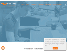 Tablet Screenshot of foxtailmarketing.com